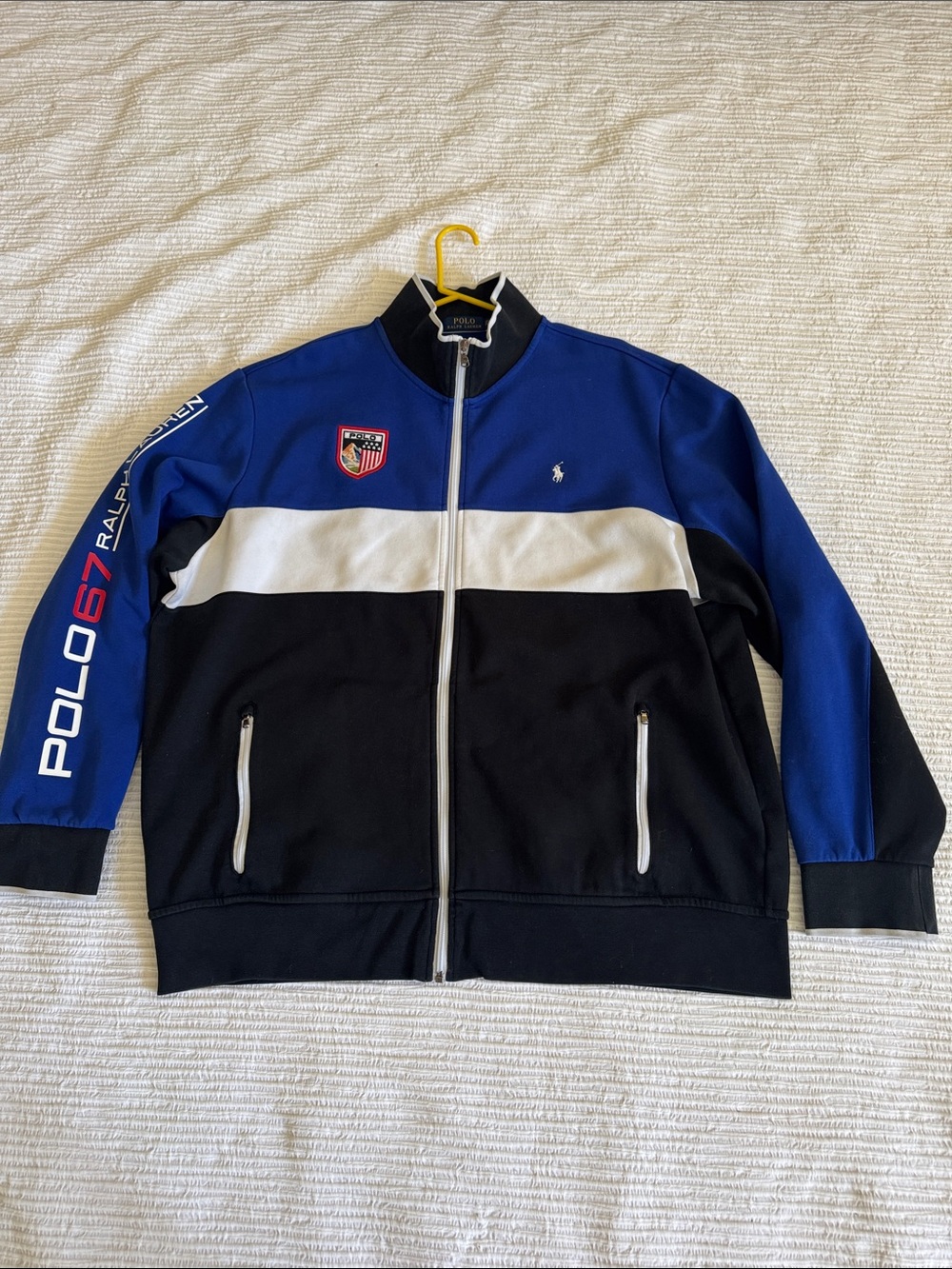 Polo Ralph Lauren MENS Track Jacket sz XXL 2XL